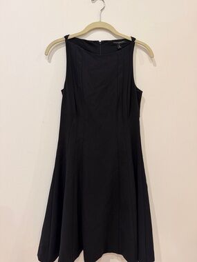 Banana Republic Black Sleeveless A-Line Mini Dress